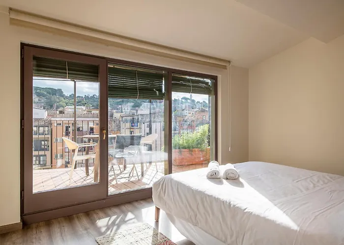 Sleep & Stay- Luxury Floor With Terrace Apartman Girona